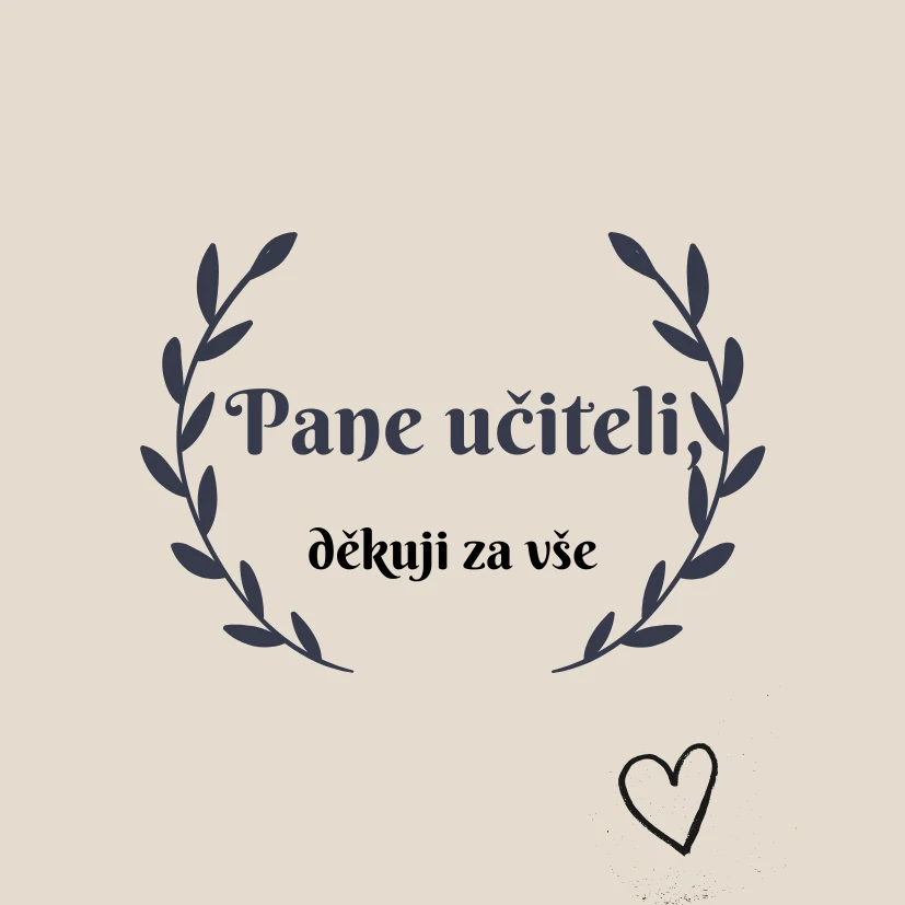 DÁRKOVÁ KARTIČKA velká