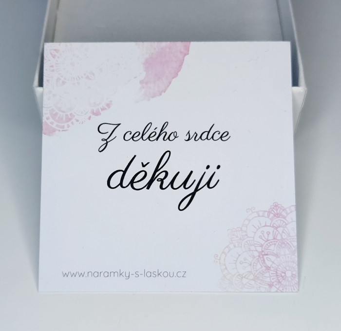 DÁRKOVÁ KARTIČKA velká