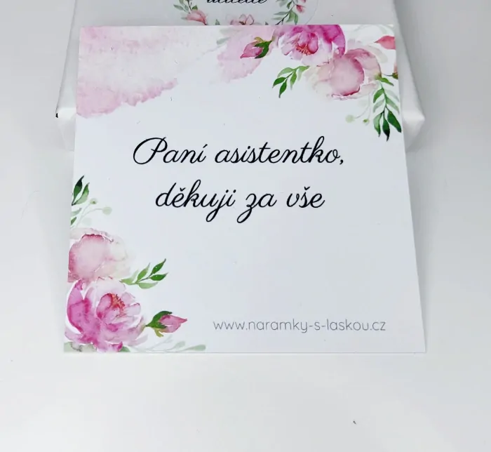 DÁRKOVÁ KARTIČKA velká
