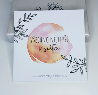 DÁRKOVÁ KARTIČKA velká